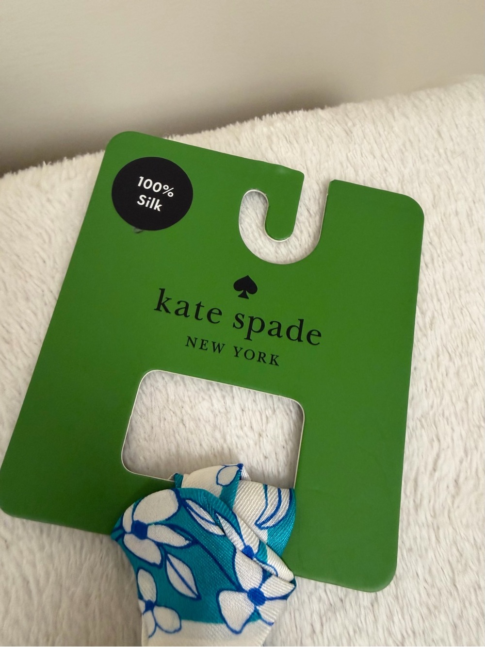 Kate Spade Silk Bag Scarf - Picture 5 of 6